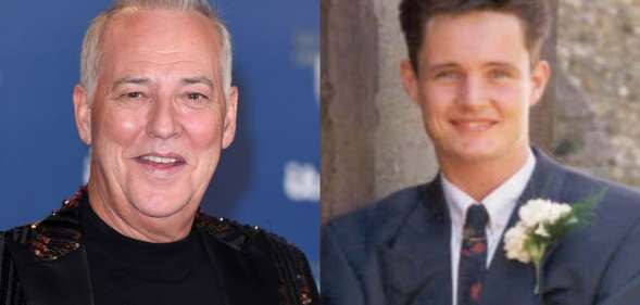 Michael Barrymore (left) and Stuart Lubbock (right)