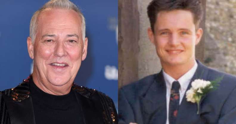 Michael Barrymore (left) and Stuart Lubbock (right)