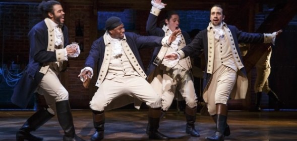 Hamilton the Musical follows the story of the Founding Fathers. (Joan Marcus)