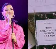 Demi Lovato and her personalised vagina candle from Gwyneth Paltrow