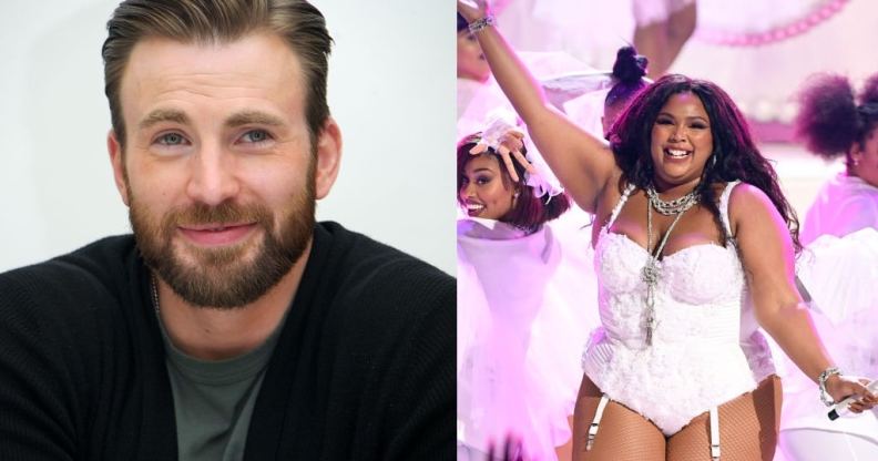 Chris Evans Lizzo