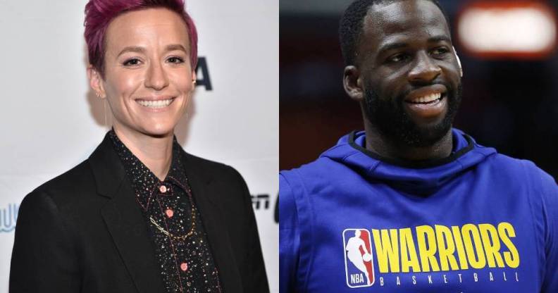 Megan Rapinoe Draymond Green