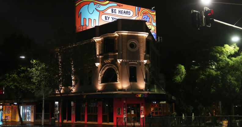 The Oxford Hotel, an LGBT+ venue in Sydney, Australia