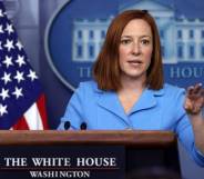 White House press secretary Jen Psaki