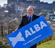 Leader Alba Party Alex Salmond 