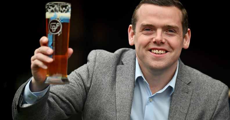 Scottish Conservative Party leader Douglas Ross