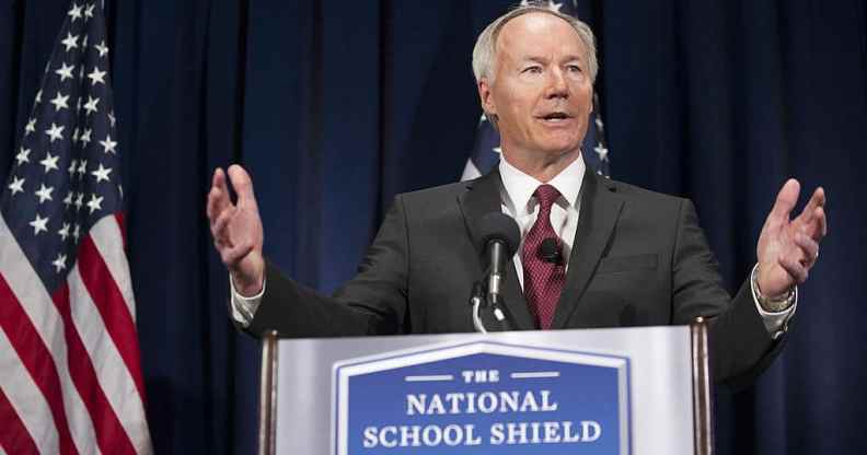 Asa Hutchinson Arkansas trans healthcare ban