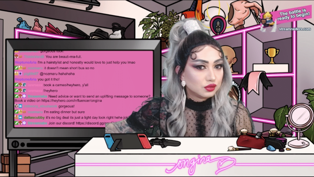 Ongina Twitch