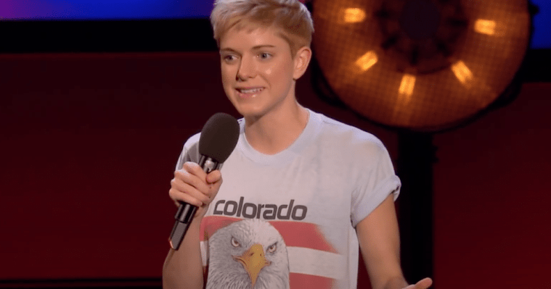 Non-binary comedian Mae Martin