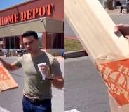 Ben Shapiro at Home Depot.