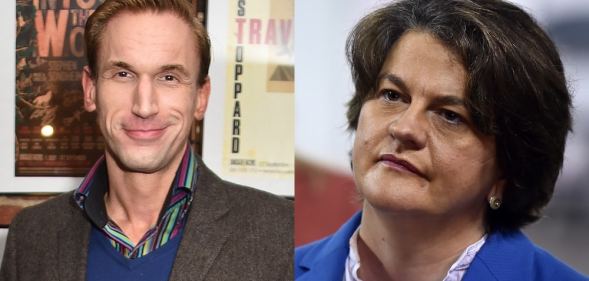 Christian Jessen and Arlene Foster