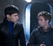 Krypton stars Cameron Cuffe (L) and Shaun Sipos