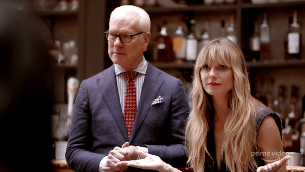 Making the Cut reunites Heidi Klum and Tim Gunn. (YouTube)