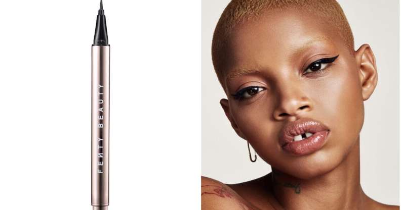 Beauty shoppers are after Fenty Beauty's longwear liquid Flyliner. (Fenty Beauty)