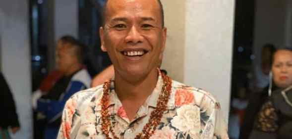 Polikalepo Kefu, president of the LGBT+ rights organisation Tonga Leitis Association.