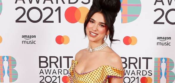 Dua Lipa BRIT awards