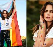 Cara Delevigne and Puma team up for the 'Forever Free' 2021 Pride collection. (Puma)