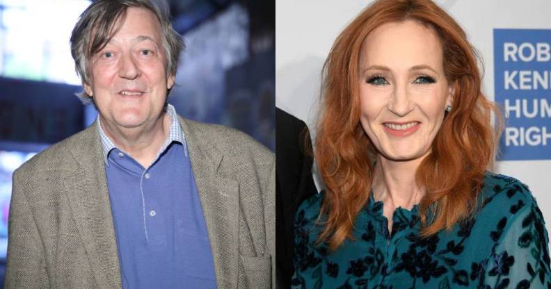 Stephen Fry JK Rowling