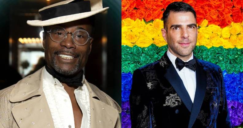 Billy Porter Zachary Quinto