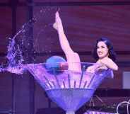 Dita Von Teese is touring across the UK with her Glamonatrix tour.