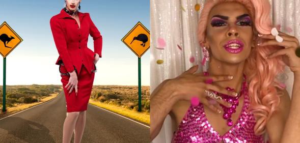 Scarlet Adams Felicia Foxx Drag Race Down Under