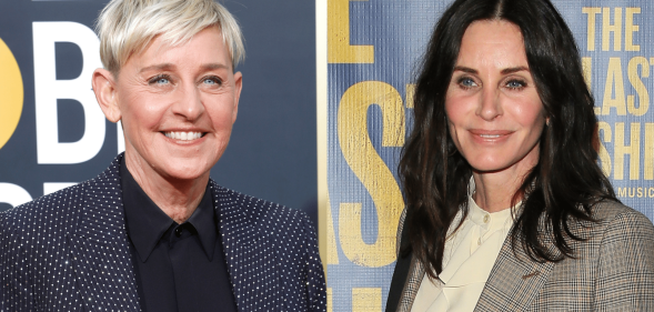 Ellen DeGeneres & Courteney Cox