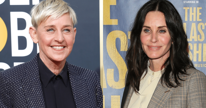 Ellen DeGeneres & Courteney Cox