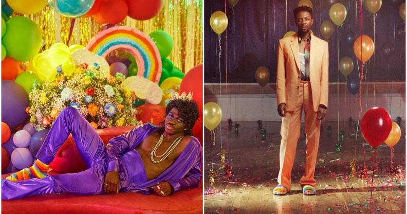 Lil Nas X and Omari Douglas lead the star-studded Ugg Pride campaign for 2021. (Ugg)