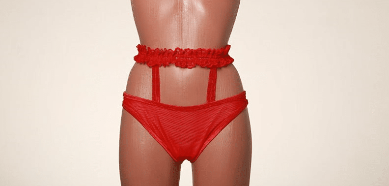 This gaff has lace detail. (Etsy/TransLingerie)