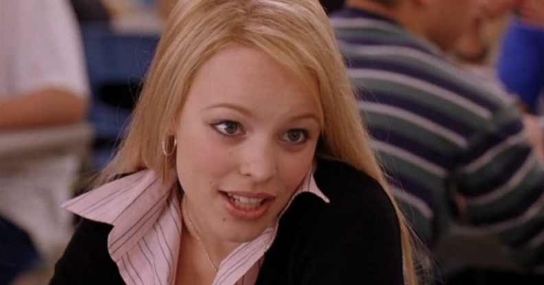 Rachel McAdams as Regina George in Mean Girls