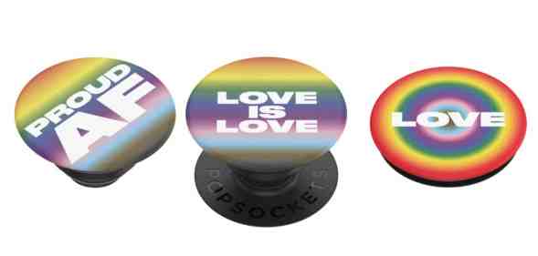 Henry Holland has teamed up with PopSockets to create three exclusive designs for Pride. (PopSockets)