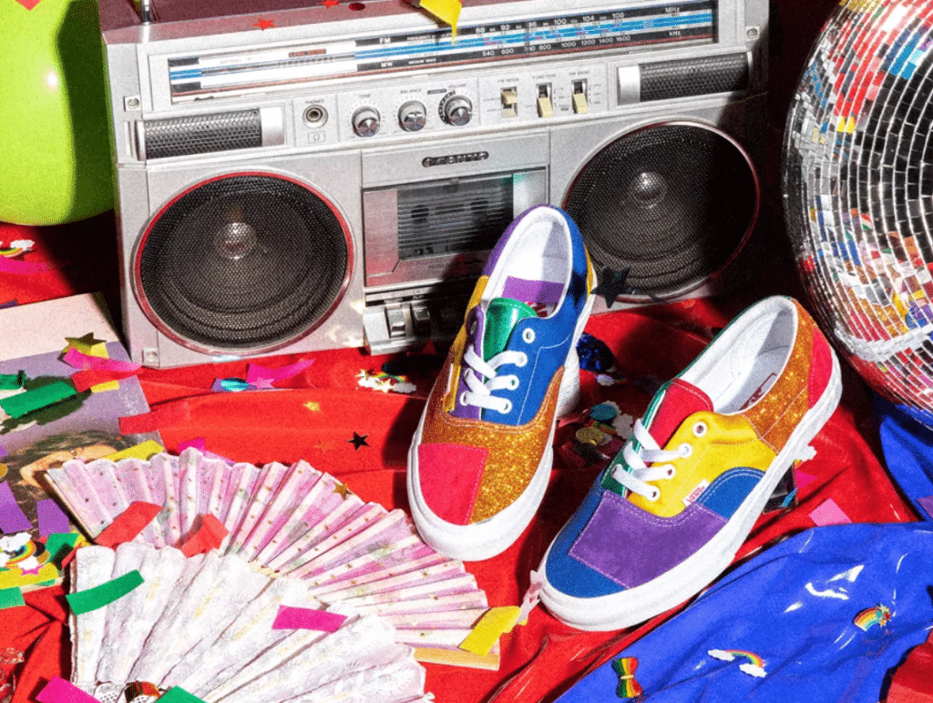 Trainers from the Vans Pride collection. (Vans)