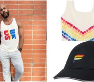 The Fabletics Pride capsule collection features t-shirts, tank tops, joggers and accessories. (Fabletics)