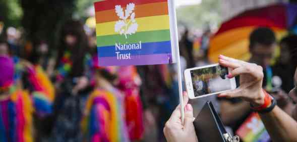 National Trust Pride flag