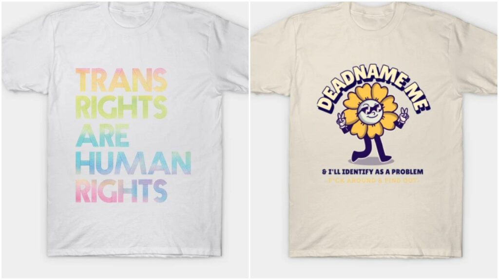 TeePublic lgbt shirts