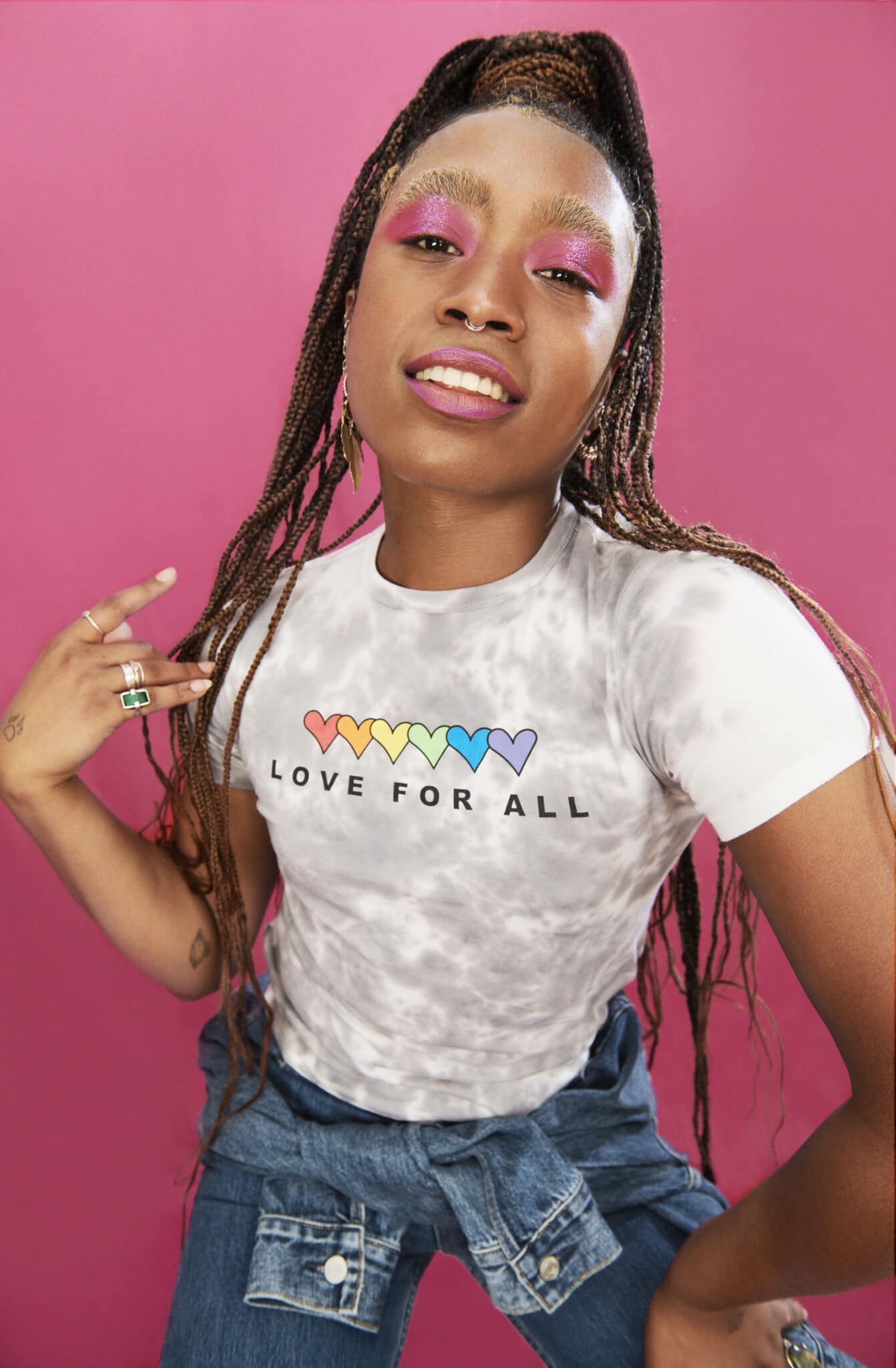 Sakeema Peng Crook in Gap Pride campaign