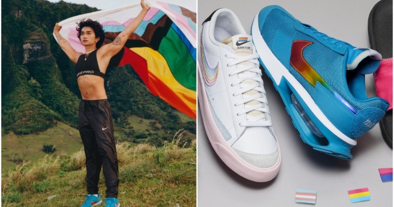 Bretman Rock stars in the campaign for Nike's 'Be True' Pride collection. (Nike/Instagram)