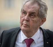 Czech president Milos Zeman