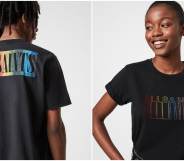 All Saints Pride t-shirts