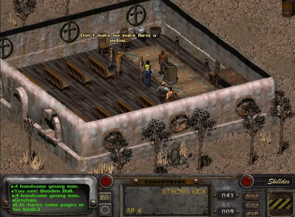 Gay wedding in Fallout 2 