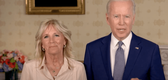 Joe and Jill Biden Pride video message