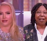 Meghan McCain Whoopi Goldberg The View