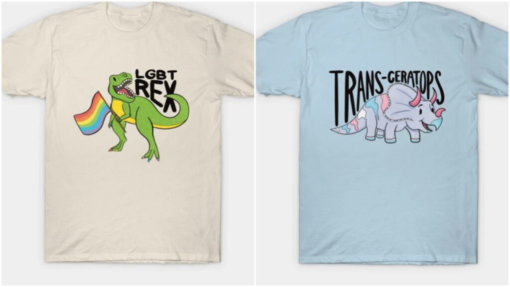 TeePublic lgbt shirts