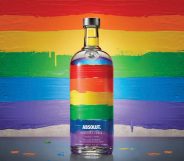 Absolut Rainbow bottle