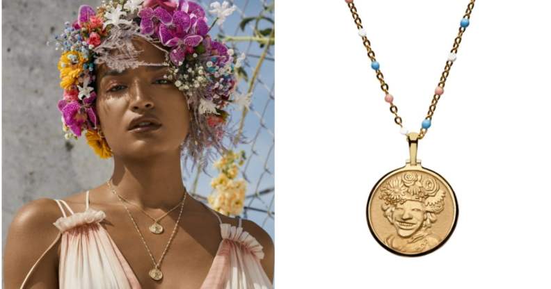 Indya Moore Marsha P Johnson necklace