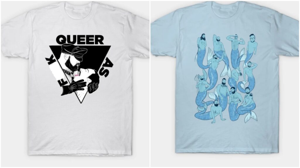 TeePublic lgbt shirts