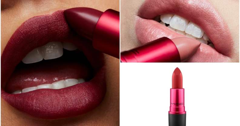 The Viva Glam collection currently features three different lipsticks. (Mac Cosmetics)