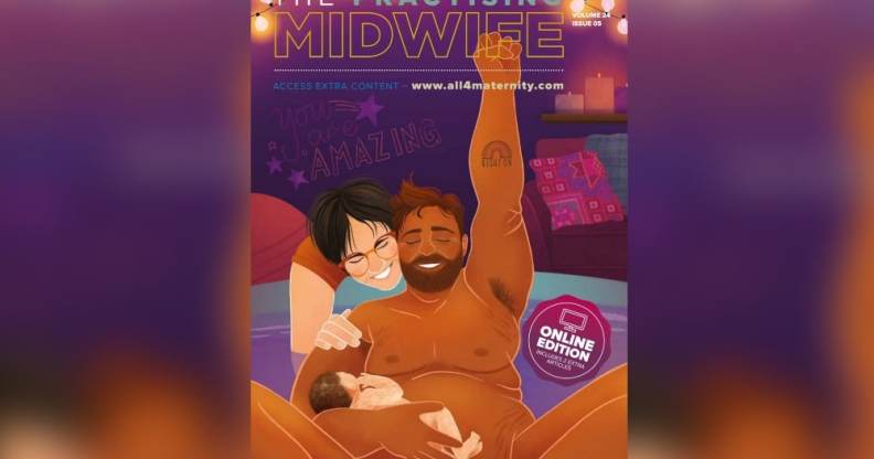 Midwifery magazine celebrates trans men who give birth