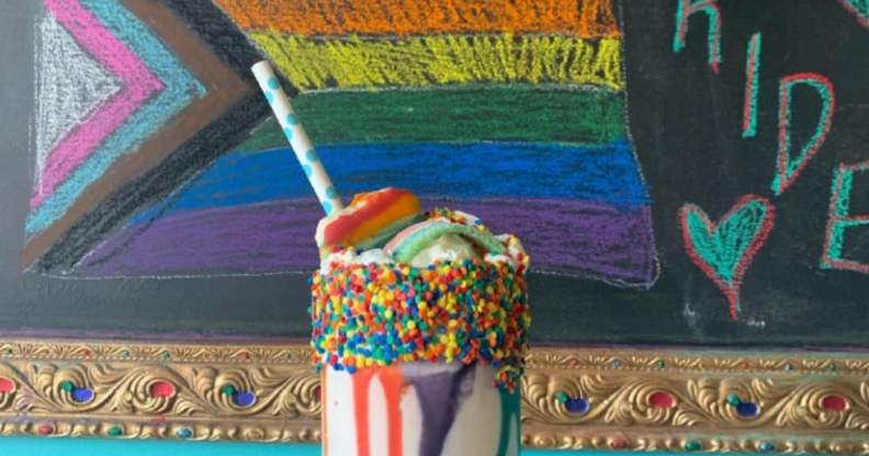 pride milkshake