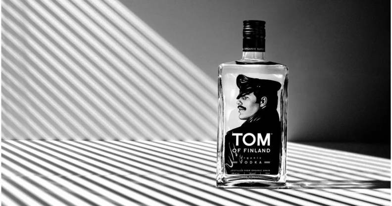 The Tom of Finland Vodka honours the the legendary artist whose homoerotic art has been hugely influential. (www.tomoffinlandvodka.com)